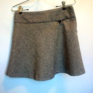 Gap wool mini skirt